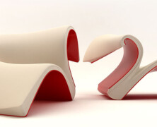 Magazine lounge chair