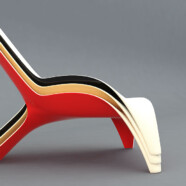 Plane lounge chair